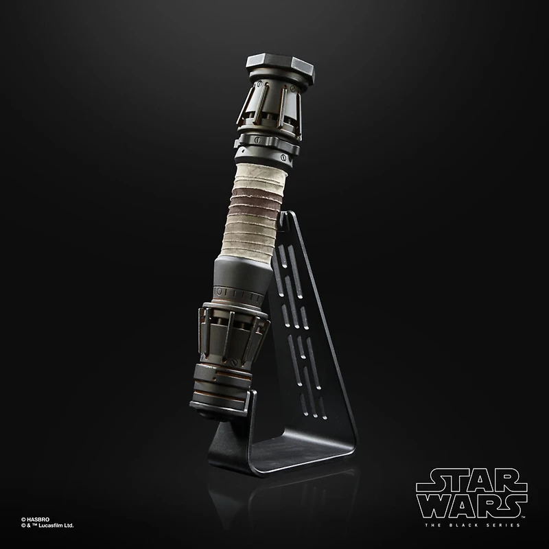 Star Wars The Black Series Rey Skywalker Force FX Elite Lightsaber with Advanced LEDs