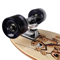 Kryptonics Stubby 19" Complete Skateboard Monkey Around