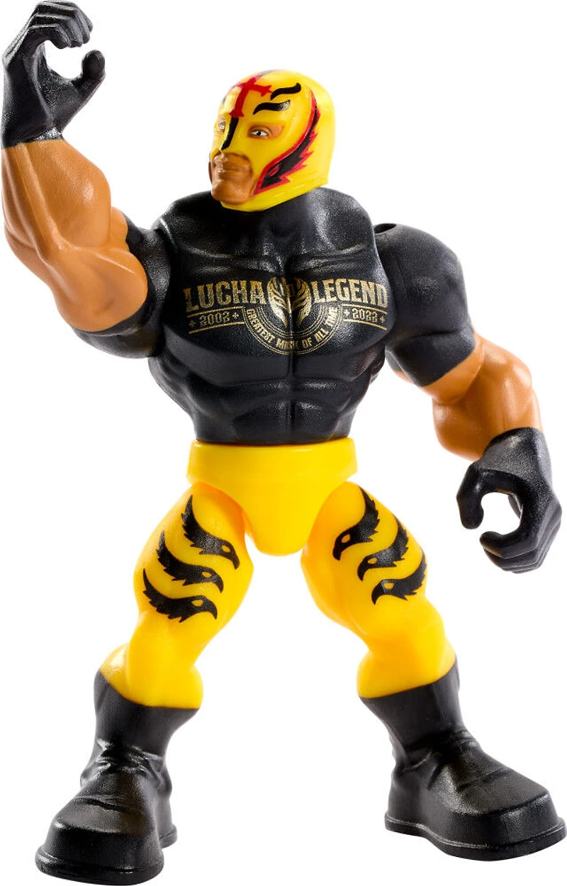 WWE  Knuckle Crunchers  Figurine articulée et acc.  Rey Mysterio