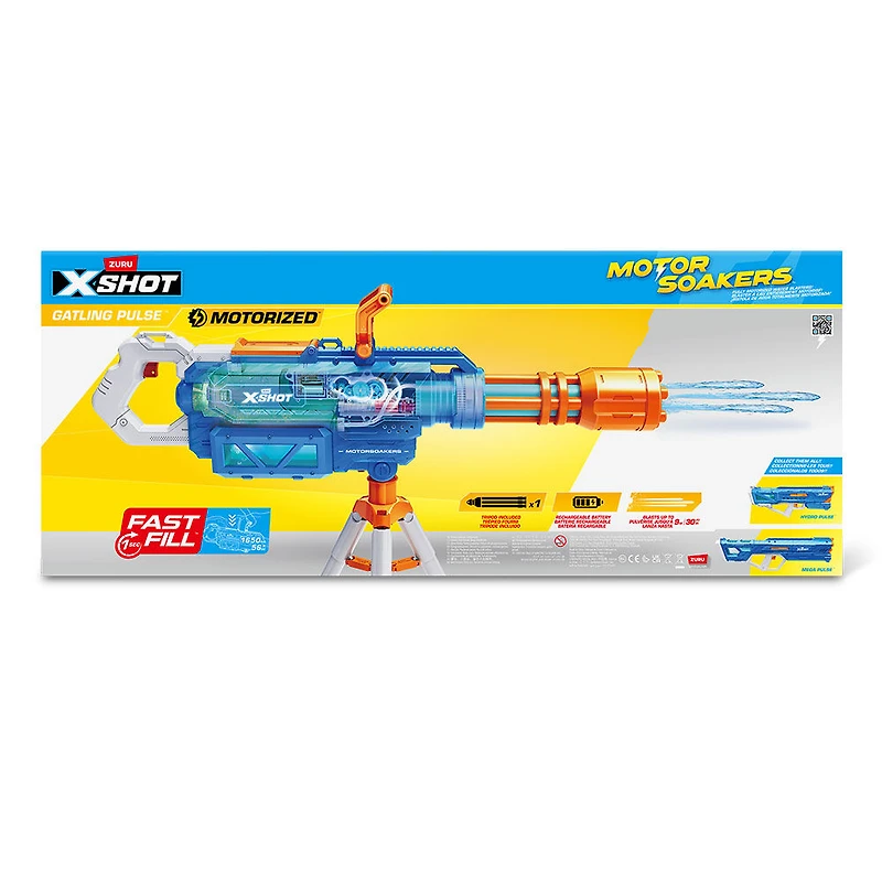 XSHOT Water Gatling Motor Soaker by ZURU.