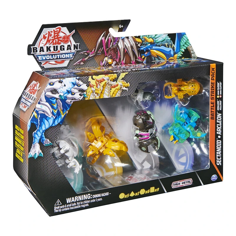 Bakugan Evolutions, Battle Strike Pack Sectanoid et Arcleon