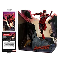 Marvel -Daredevil à l'échelle 1:10 avec scène (Daredevil #600)