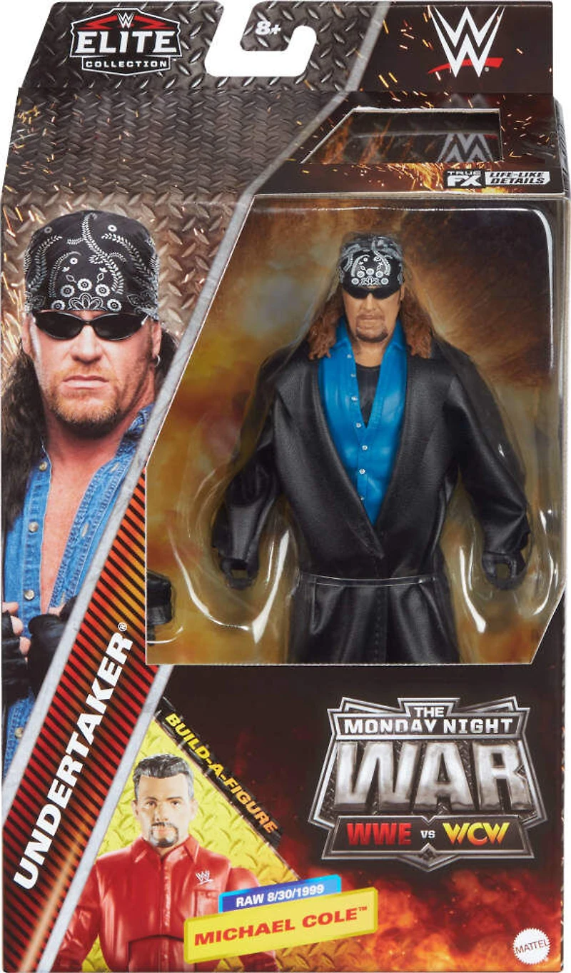WWE-Figurine articulée Élite Undertaker Monday Night War-15cm