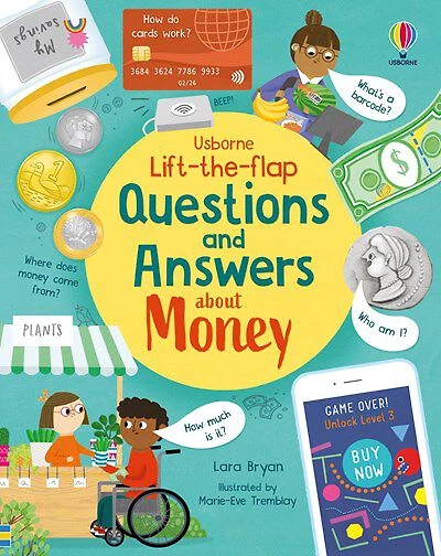 Lift-The-Flap Questions and Answers About Money - Édition anglaise