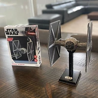 4D Build, Star Wars Tie Fighter/LN, 3D Paper Model Kit, 116 Piece Paper Model Kit