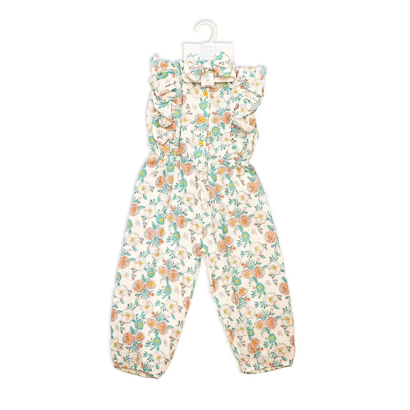 Bébé Mode multi 2 pièces ensemble de combinaisons 