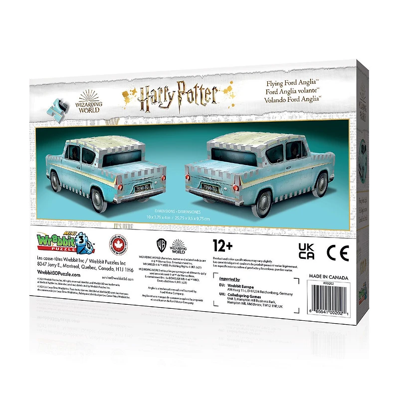 Wrebbit3D/Harry Potter Mini Casse-tête 3D Ford Anglia Volante
