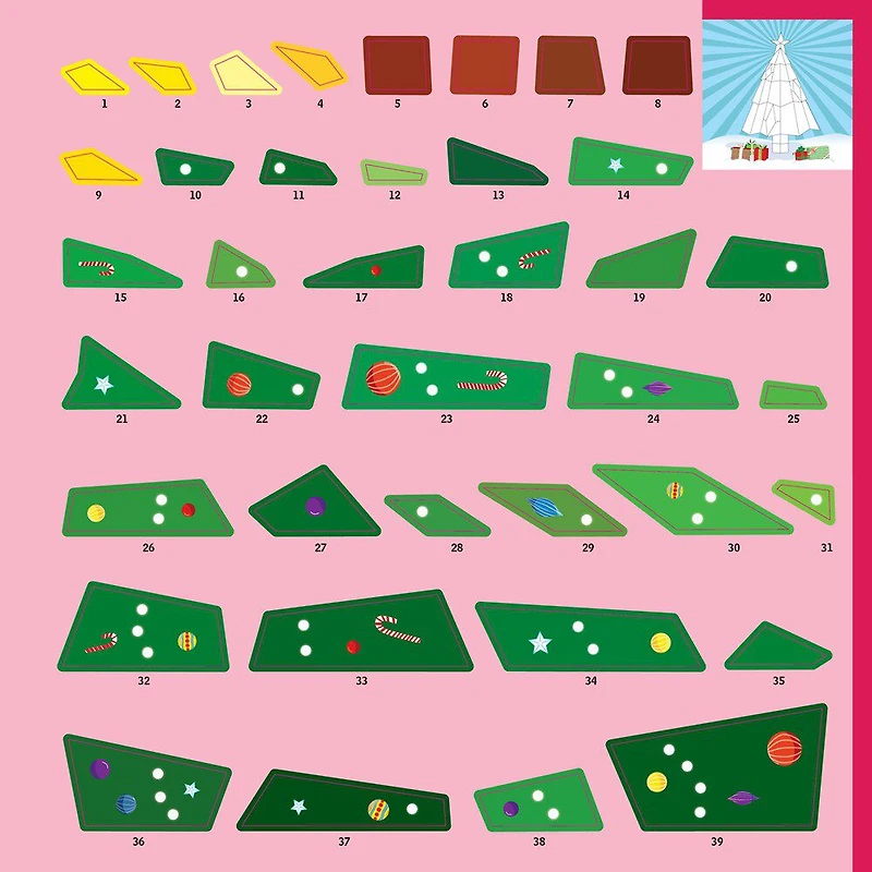 Paint By Sticker Kids: Christmas