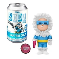 Figurine en Vinyle Captain Cold (Flocked) par Funko SODA! DC