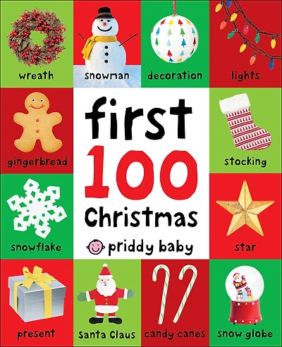First 100 Christmas Words - English Edition