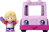 Fisher-Price Little People Barbie Camion de crème glacée, figurine