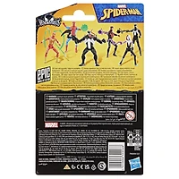 Marvel Spider-Man Epic Hero Series, figurine Spider-Man en costume de symbiote de 10 cm