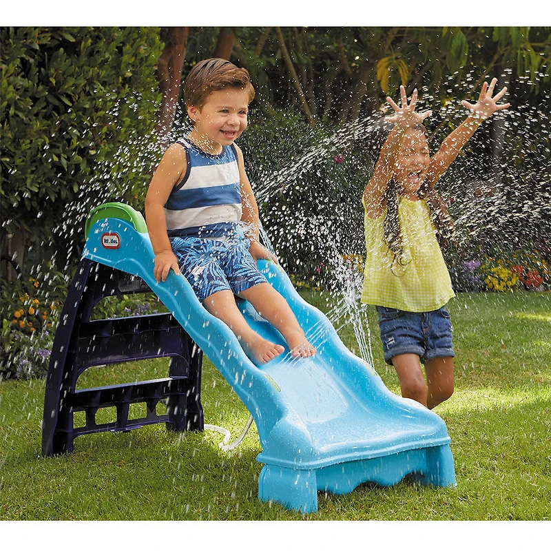 Toboggan d'intérieur-extérieur 2 en 1 Little Tikes pour tout-petits