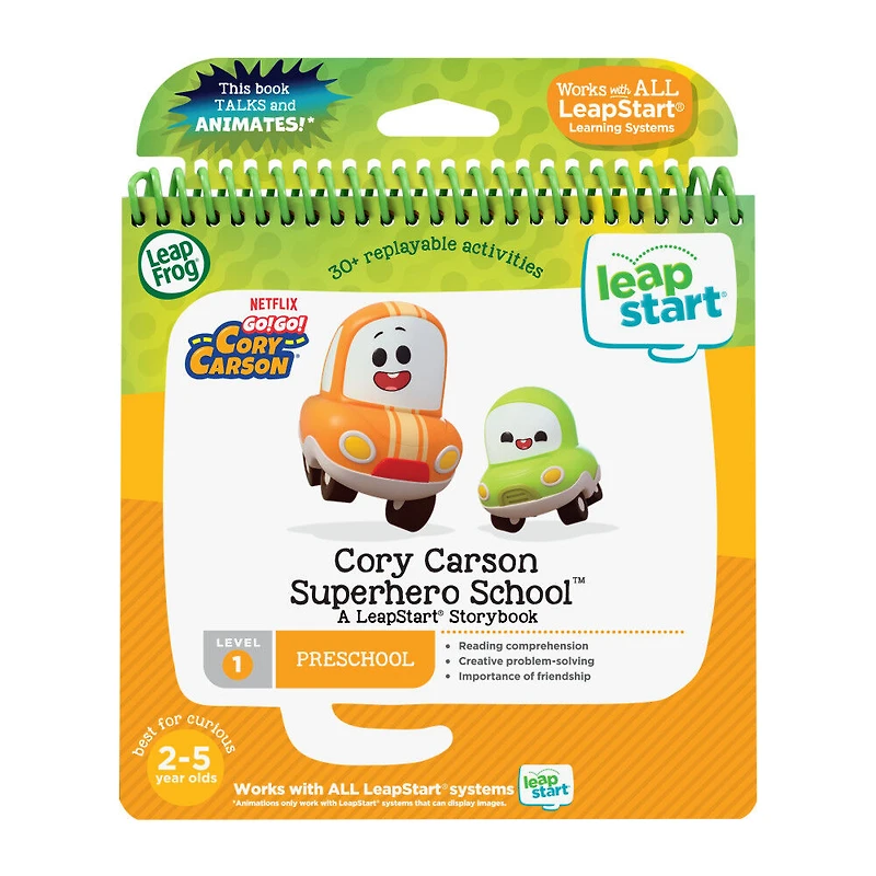 LeapFrog LeapStart Go! Go! Cory Carson - Cory Carson - L'école des super-héros - Édition anglaise