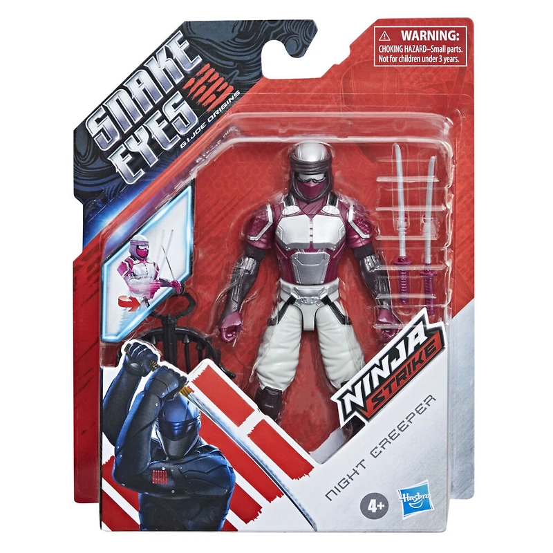Snake Eyes: G.I. Joe Origins Night Creeper Action Figure Collectible Toy
