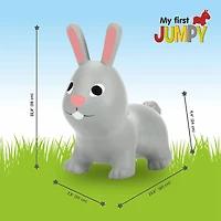 My First Jumpy Bunny, Grey