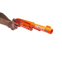 Nerf Fortnite, blaster 6-SH avec revêtement Camo Pulse, mécanisme à percuteur, barillet rotatif 6 fléchettes