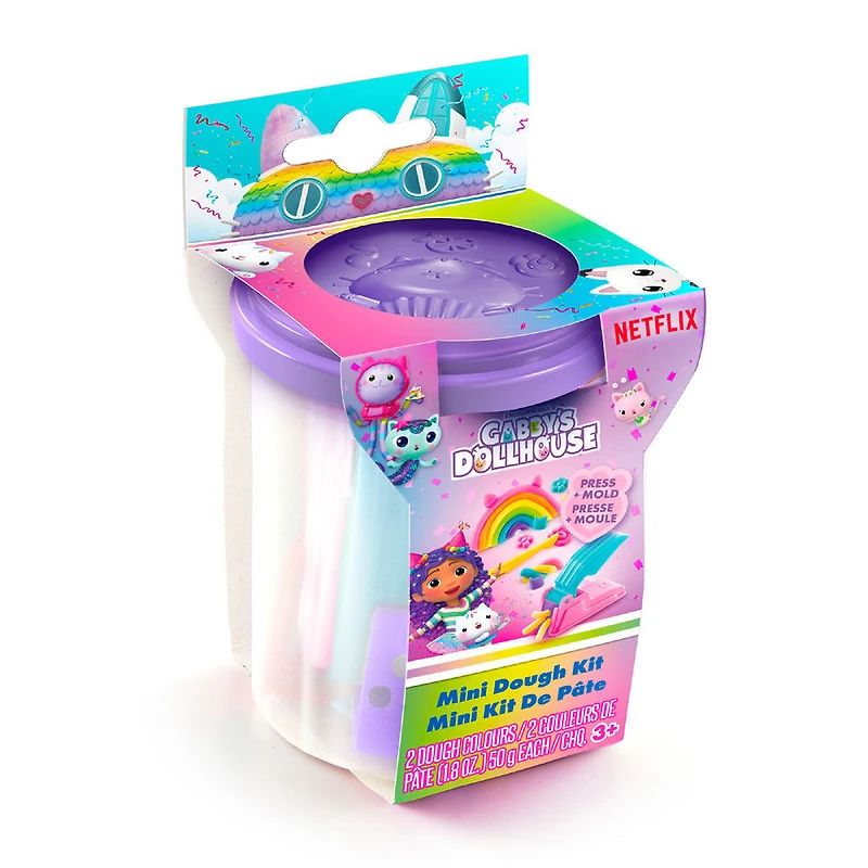 Gabby Mini Rainbow Dough Kit