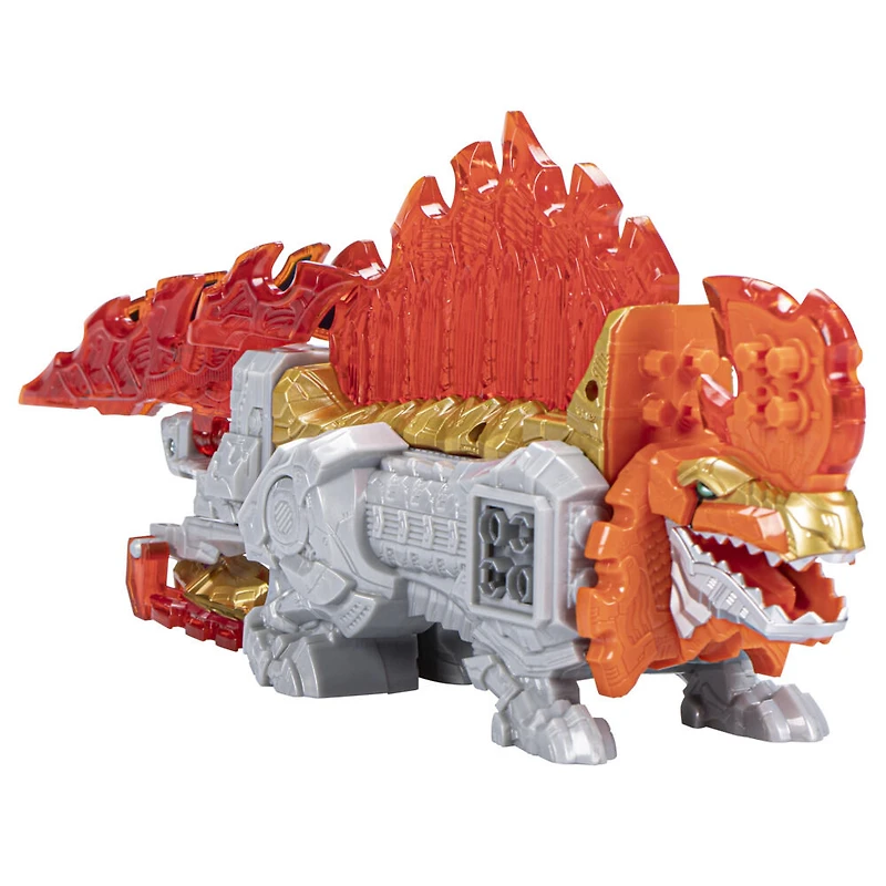 Power Rangers Dino Fury Dimetro Zord (orange), figurine articulée,  jouet Power Rangers pour filles et garçons, à partir de 4 ans