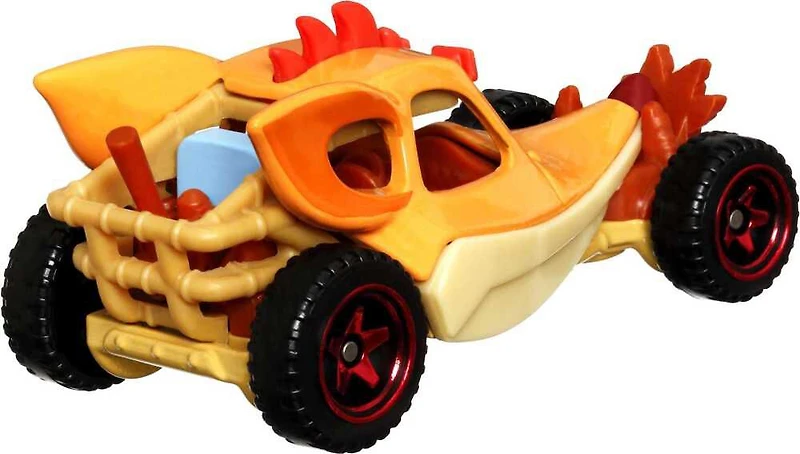Hot Wheels Crash Bandicoot Véhicule inspiré d'un personnage