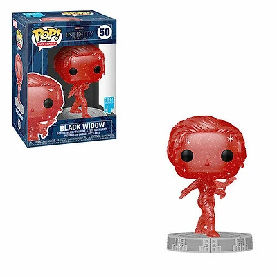 Figurine en Black Widow par Funko POP! Art Series: Infinity Saga
