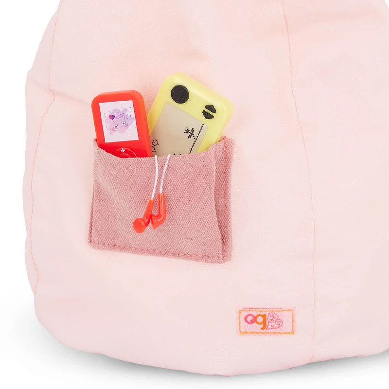 Our Generation - Chaise Bean Bag avec accessoires