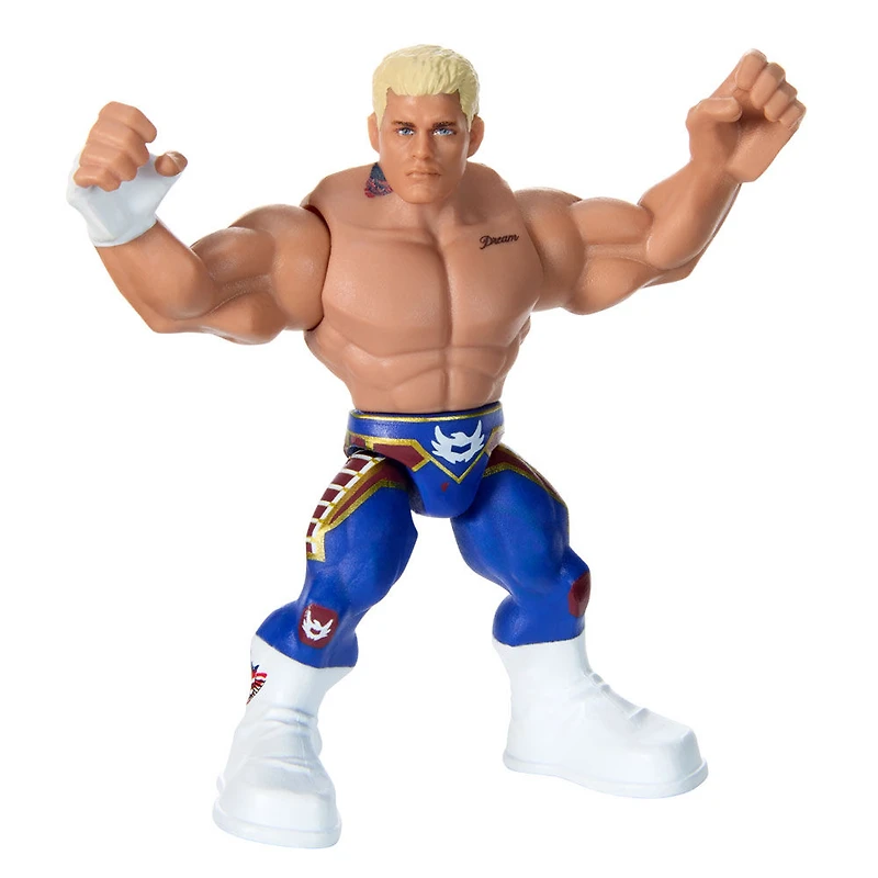 WWE Action Figure Knuckle Crunchers Cody Rhodes with Battle Accessory