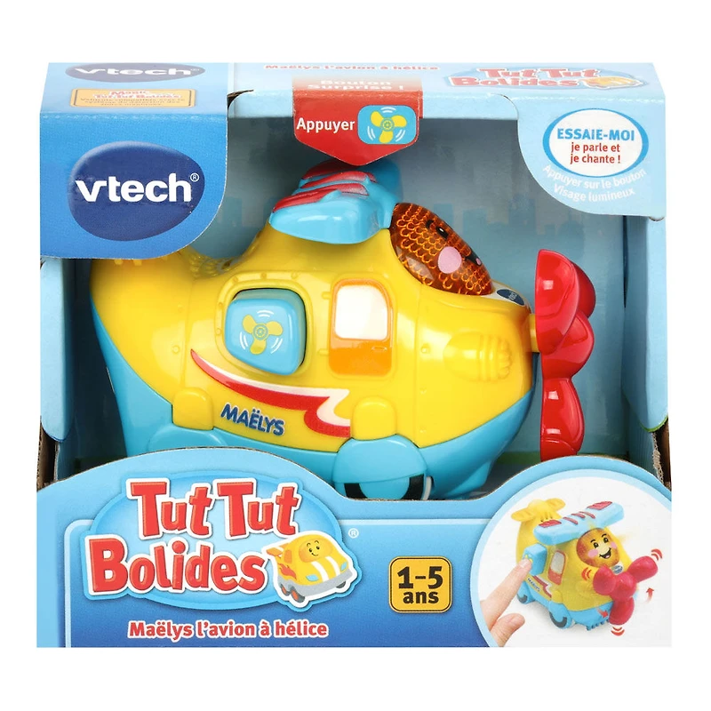 VTech Tut Tut Bolides - Maëlys l'avion à hélice - Édition française