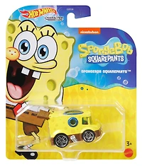 Hot Wheels - Véhicule, personnages Nickelodeon - SpongeBob