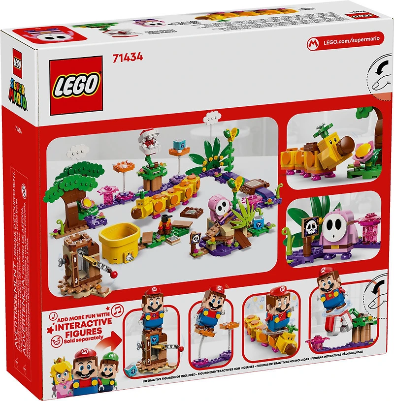 LEGO Super Mario Soda Jungle Maker, Mario Playset, Buildable Nintendo Birthday Gift for Kids, 71434