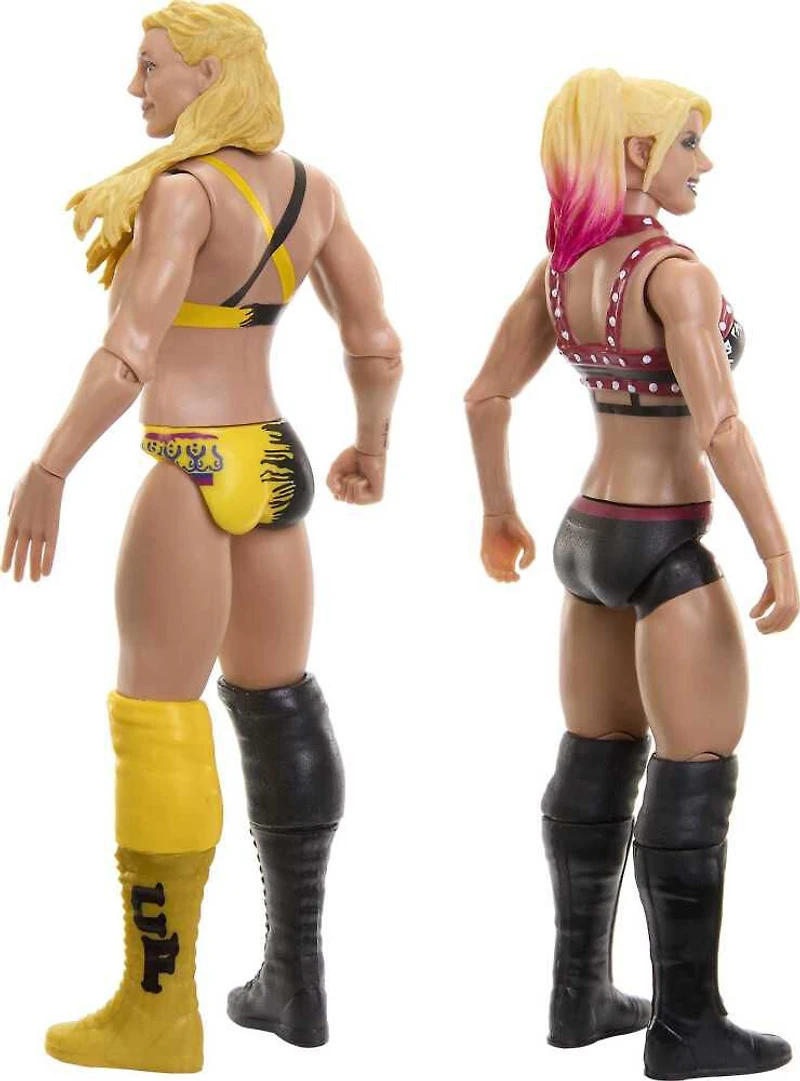 WWE-Coffret 2 Figurines Championship Showdown Charlotte Flair vs Alexa Bliss