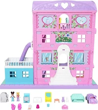 Polly Pocket Pajama Party Sleepover Adventure House Playset
