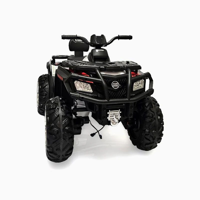 Quad ATV 4x4 amélioré KIDSVIP 24 V Titan Edition - Blanc