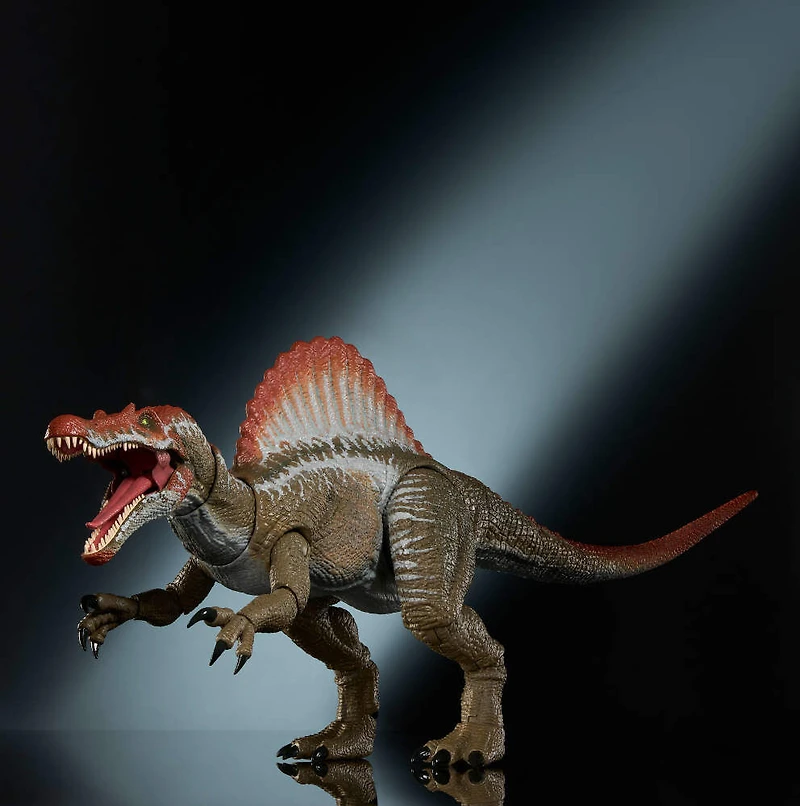 Jurassic World Hammond Collection Jurassic Park 3 Spinosaurus Action Figure, XL Dinosaur Toy