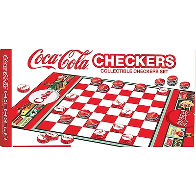 Masterpieces Puzzle Company MasterPieces Coca-Cola jeu de dames - Édition anglaise