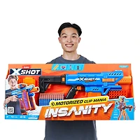 XSHOT Insanity Motorized Clip Mania (72 Darts) by Zuru