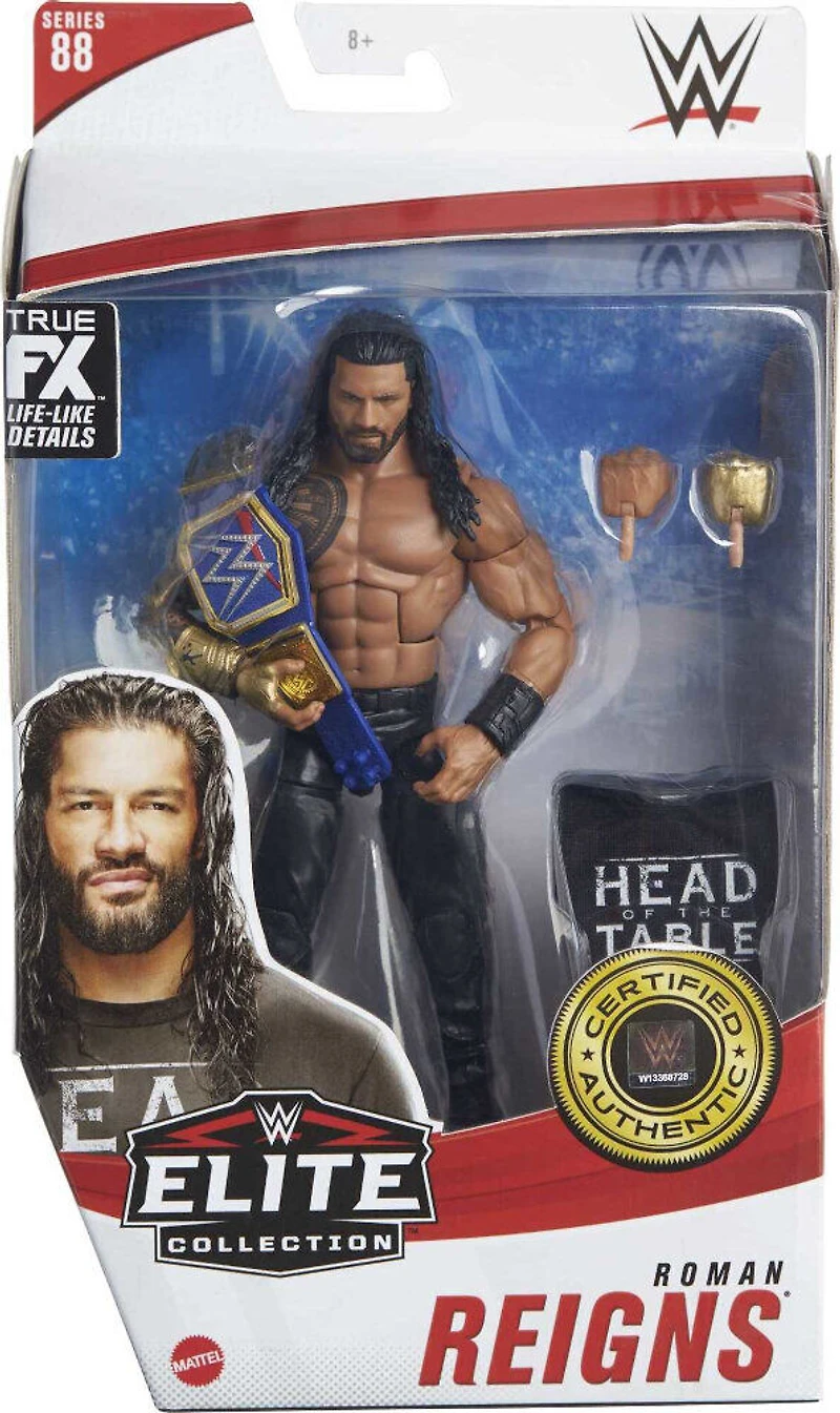 WWE - Collection Elite - Figurine articulée Roman Regins