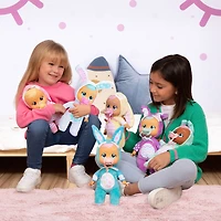 Cry Babies Tiny Cuddles Easter Lily - 9" Baby Doll | Pastel Easter Themed Bunny Pajamas