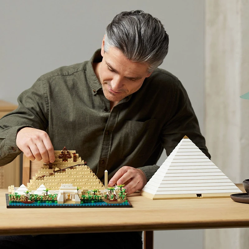 LEGO Architecture La Grande Pyramide de Gizeh 21058 Ensemble de construction (1 476 pièces)