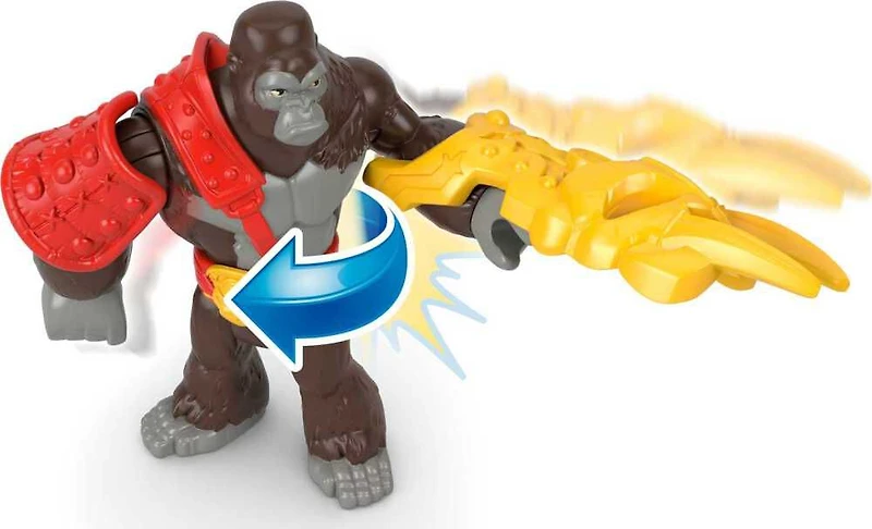 Fisher-Price Imaginext Boss Level Gorilla vs Monkey Army Action Figure Set
