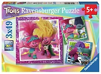 Ravensburger Trolls - On ne peut pas arrêter le pop ! (3 x 49 pcs)
