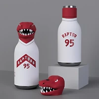 Bouteille en acier inoxydable 3D de 16 onces avec la mascotte des Raptors de Toronto de la NBA