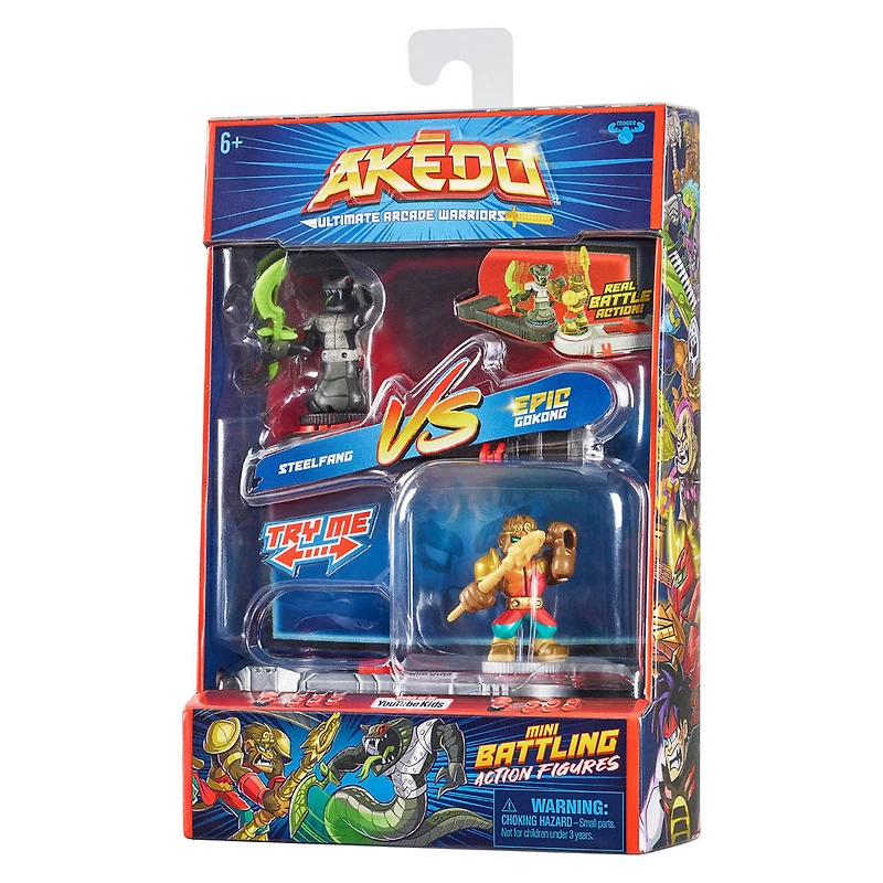 Akedo S2 Contre Pk Steelfang Vs Gokong