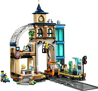 LEGO City Central Train Station Building Toy for Kids - Train Set for Boys & Girls, Ages 7+ - 60469
