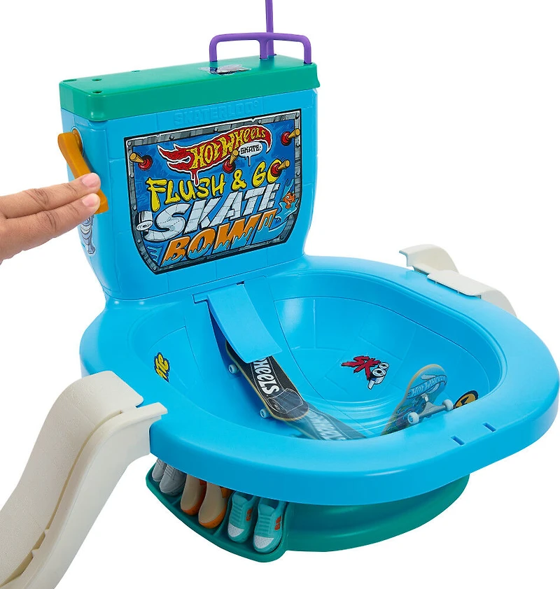 Hot Wheels Skate-Tirez la Chasse: C'est Parti!-Coffret fingerboard