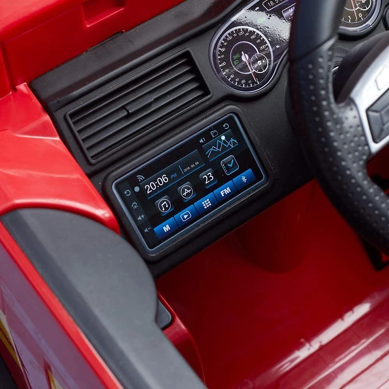 Camion de pompier Voltz Toys avec télécommande et équipement de pompier