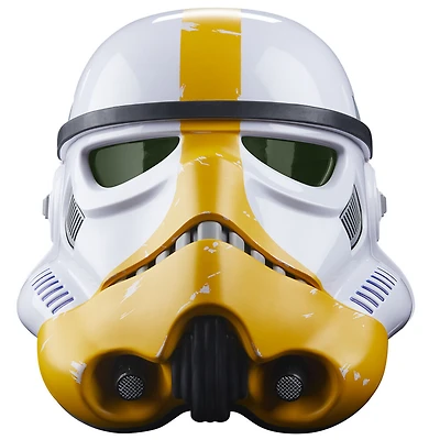 Star Wars The Black Series, The Mandalorian, casque électronique premium de Stormtrooper d'artillerie
