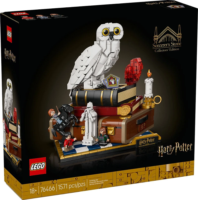 LEGO Harry Potter L'École des Sorciers - Édition de Collection - Ensemble de Construction à Exposer 76466