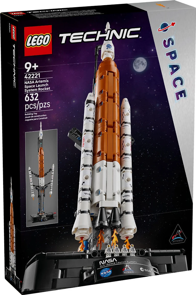 LEGO Technic La Fusée du Système de Lancement Spatial NASA Artemis, Ensemble pour Enfants 42221
