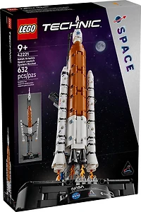LEGO Technic La Fusée du Système de Lancement Spatial NASA Artemis, Ensemble pour Enfants 42221